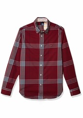 Tommy Hilfiger Men's Adaptive Magnetic Long Sleeve Button Down Shirt Slim Fit  SM