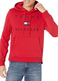 Tommy Hilfiger Men's Adaptive Seated Fit Flag Popover Hoodie  XL