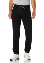 Tommy Hilfiger Men's Adaptive Sweatpants with Velcro Outside Seams The The Deep black XX Large