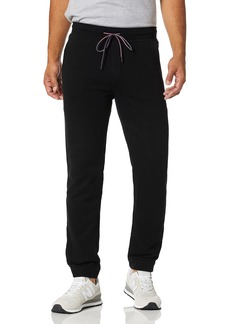 Tommy Hilfiger Men's Adaptive Sweatpants with Velcro Outside Seams The The Deep black