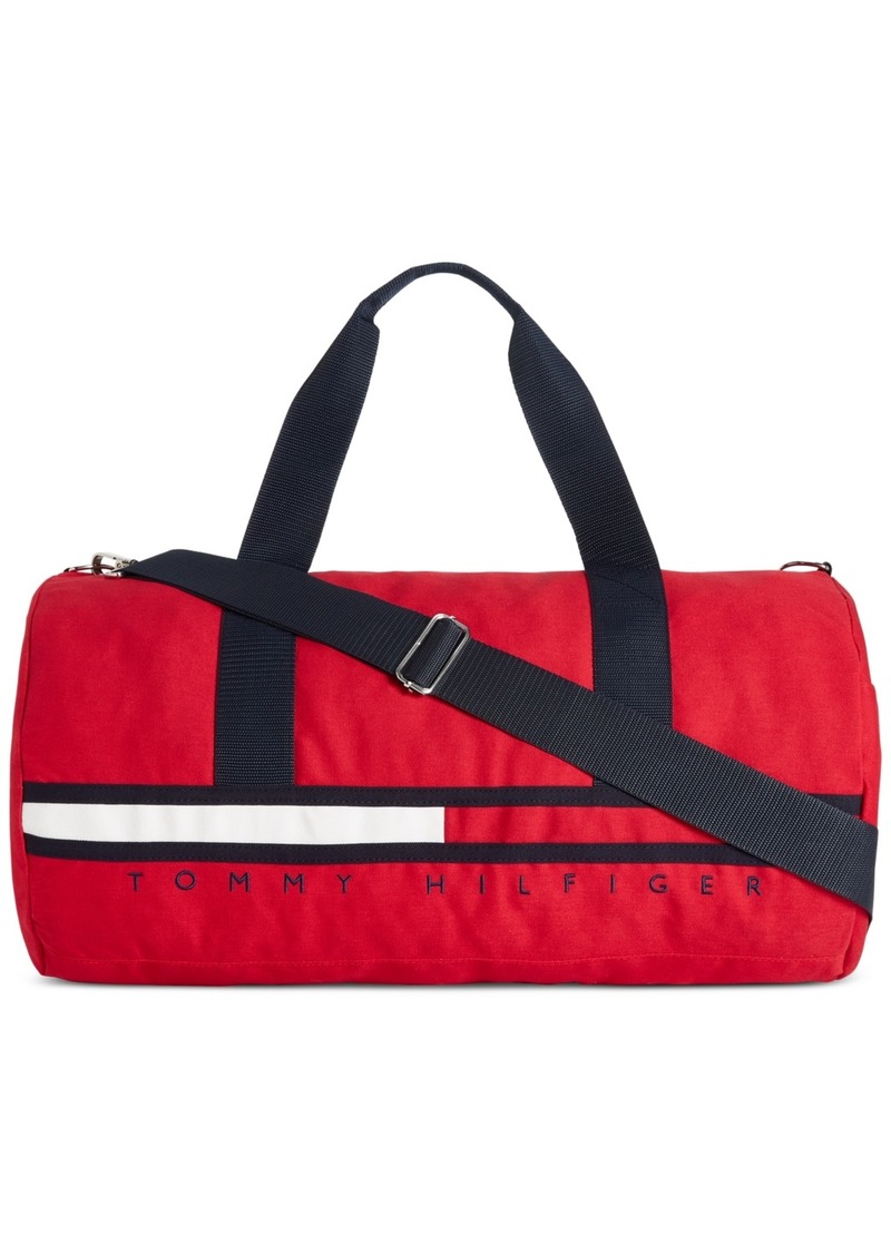 Tommy Hilfiger Men's Gino Harbor Point Duffel Bag - Apple Red