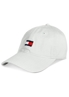 Tommy Hilfiger Men's Embroidered Ardin Cap - Classic White
