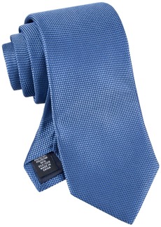 Tommy Hilfiger Men's Basket Weave Solid Tie - Navy/blue