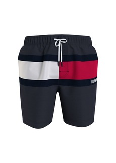 Tommy Hilfiger Men's Big & Tall 7” Logo Swim Trunks with Quick Dry  XX-Large