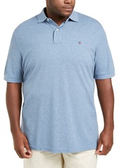 Tommy Hilfiger Men's Big & Tall Classic-Fit Ivy Polo - Medium Chambray Heather