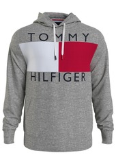 Tommy Hilfiger Men's Big & Tall Quinn Drawstring Hoodie Sweatshirt - Sky Captain