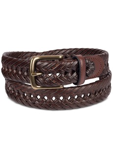 Tommy Hilfiger Men's Fully Adjustable Braided Belt - Brown