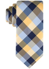 Tommy Hilfiger Men's Buffalo Plaid Tartan Tie - Yellow