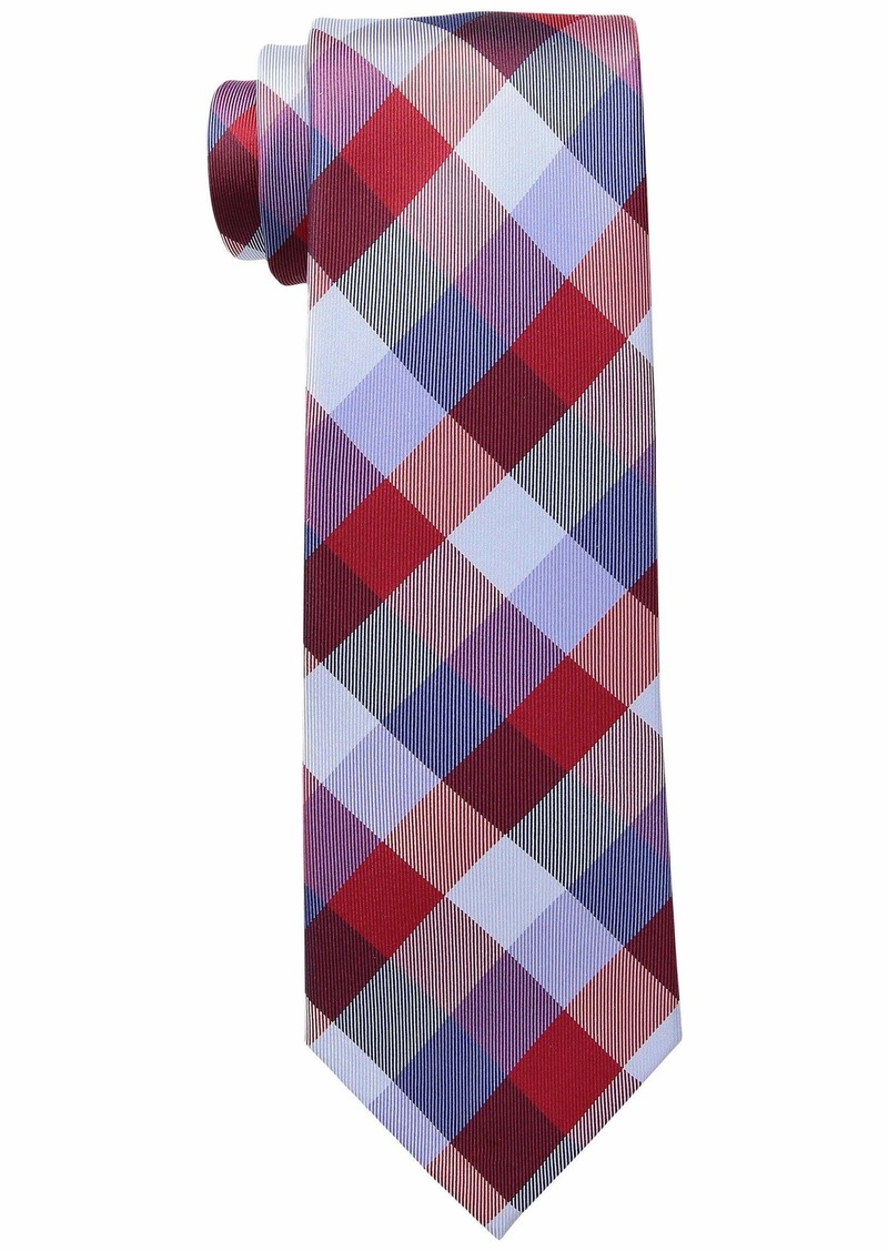 Tommy Hilfiger Men's Buffalo Tartan Tie Red