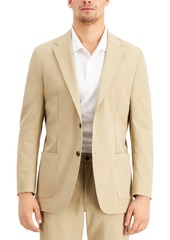 Tommy Hilfiger Thtech Men's Modern Fit Stretch Khaki Suit Jacket