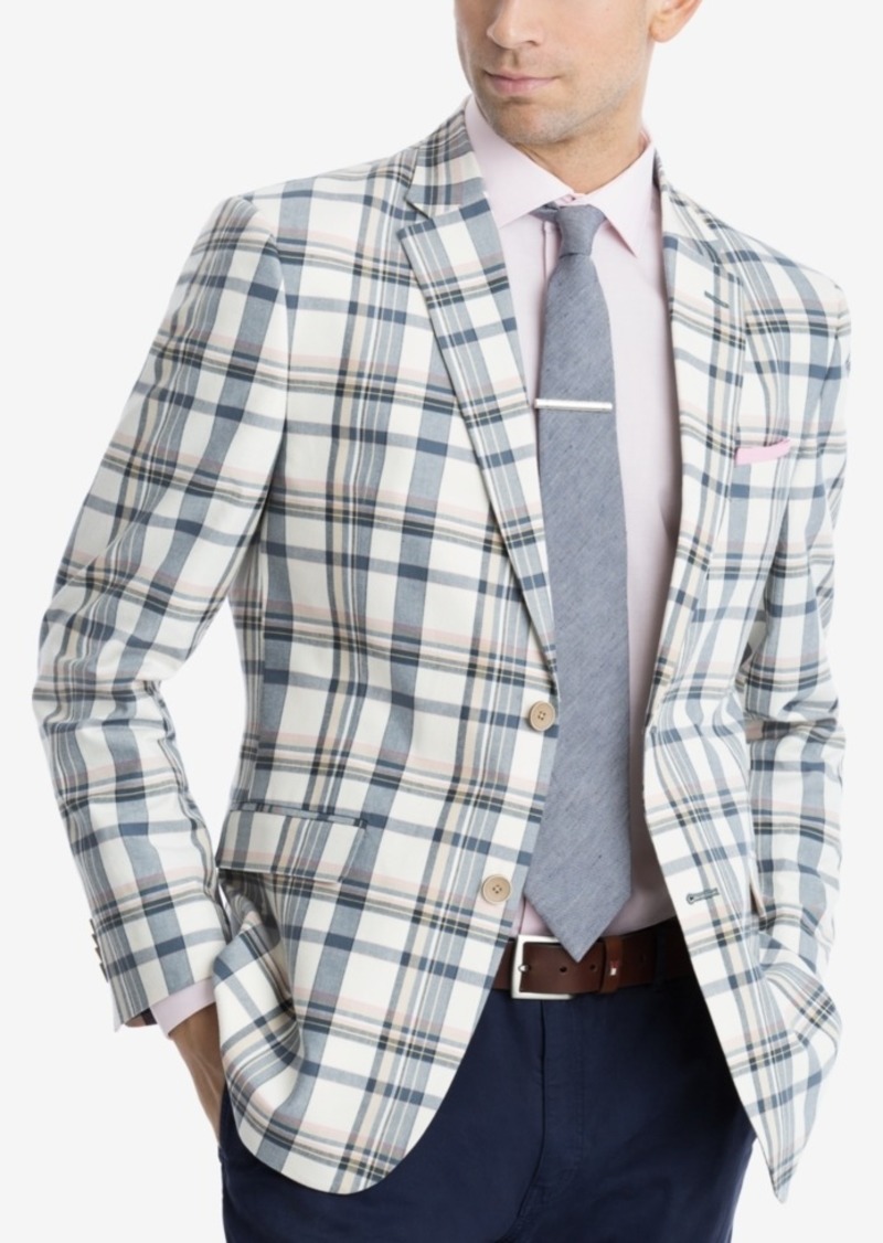 mens plaid sport coat