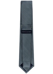 Tommy Hilfiger Men's Classic Floral Dot Tie - Navy/green