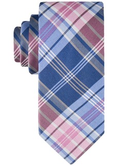Tommy Hilfiger Men's Classic Plaid Tie - Pink