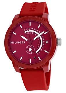 Tommy Hilfiger Men's Classic Red Dial Watch