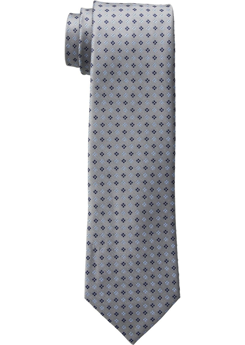 Tommy Hilfiger Men's Core Neat II Tie Silver