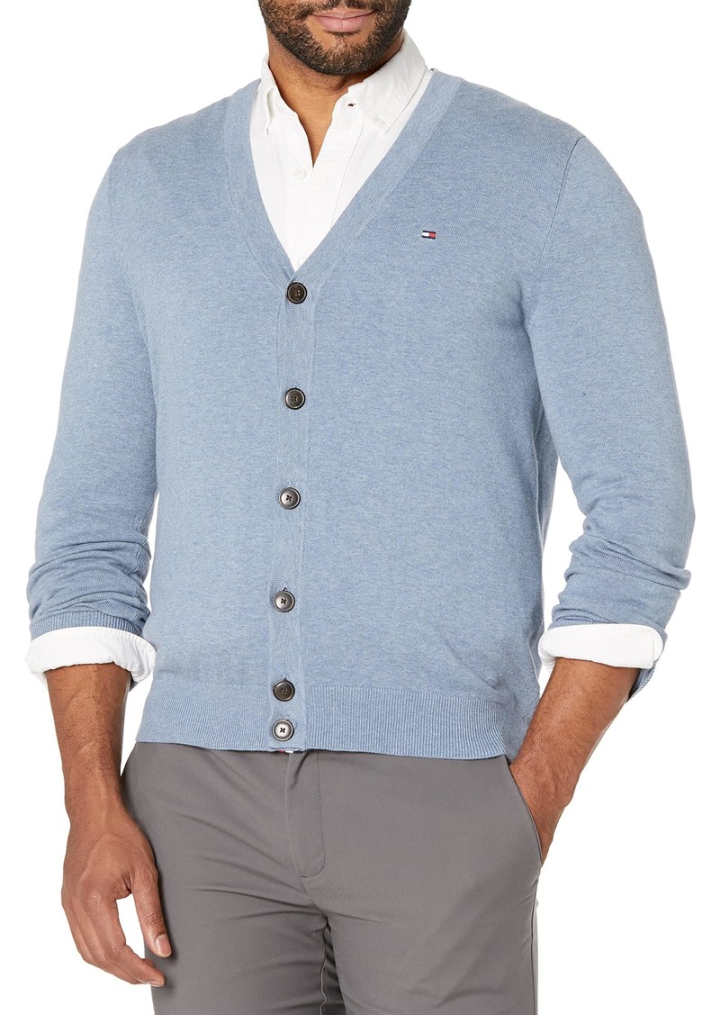 Tommy Hilfiger Mens Cotton Cardigan Sweater B8801   US