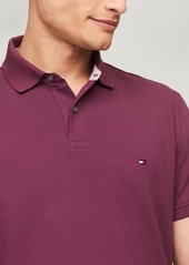 Tommy Hilfiger Men's Cotton Classic Fit 1985 Polo - Deep Rouge