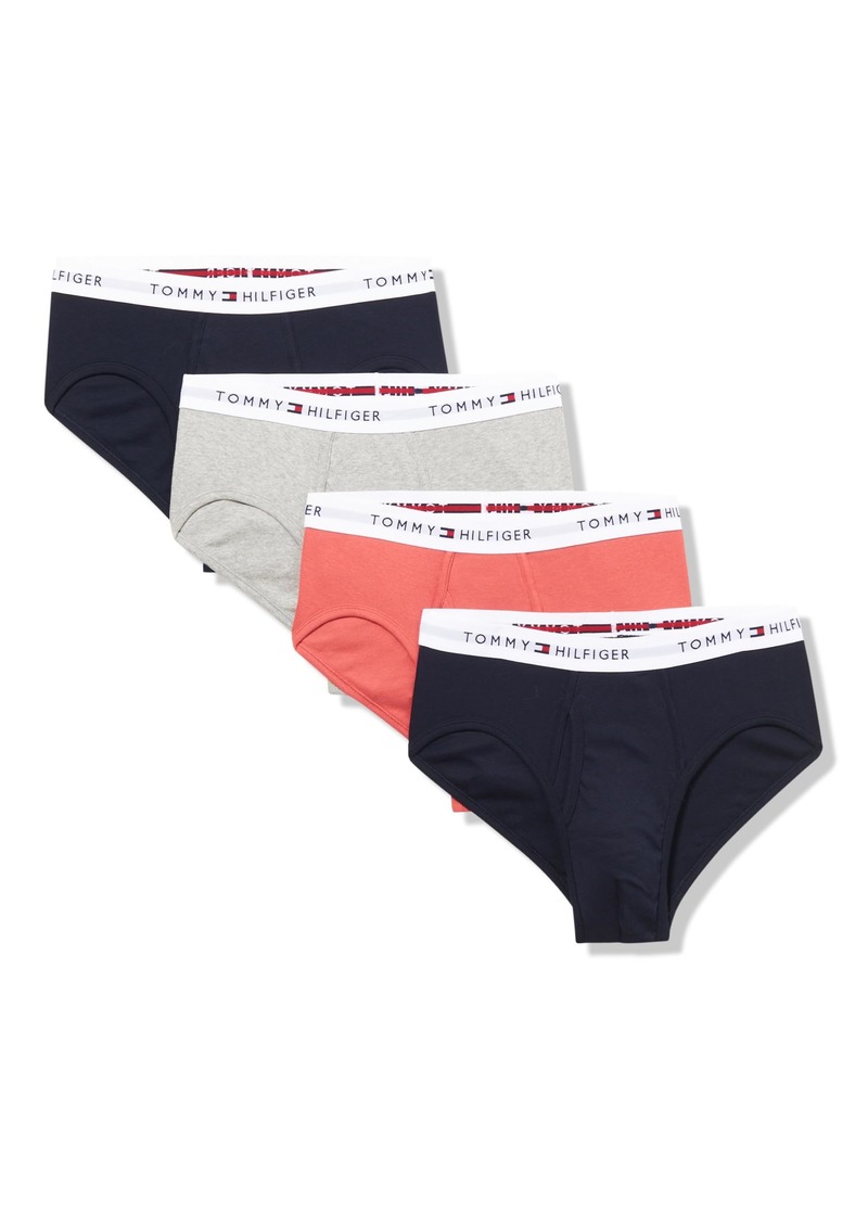 Tommy Hilfiger Men's Cotton Classics 4-Pack Brief