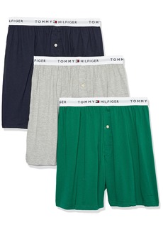 Tommy Hilfiger Men's Cotton Classics 3-Pack Knit Boxer