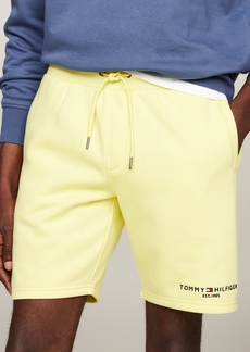 Tommy Hilfiger Men's Cotton Fleece Logo Shorts - Yellow Tulip
