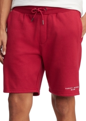 Tommy Hilfiger Men's Cotton Fleece Logo Shorts - Royal Berry