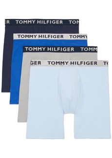 Tommy Hilfiger Men's Cotton Stretch 4-Pack Boxer Brief