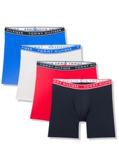 Tommy Hilfiger Men's Cotton Stretch 4-Pack Boxer Brief