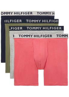 Tommy Hilfiger Men's Cotton Stretch 4-Pack Boxer Brief
