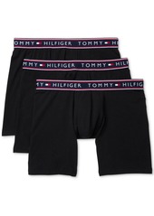 Tommy Hilfiger Men's Cotton Stretch Boxer Brief, 3 Pack