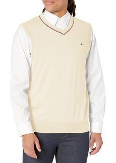 Tommy Hilfiger mens Cotton Sweater Vest B2561   US