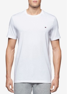 Tommy Hilfiger Men's Cotton Crew Neck Undershirt - White