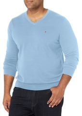 Tommy Hilfiger mens Cotton V Neck Sweater   US