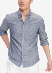Tommy Hilfiger Men's Custom-Fit Prescott Textured Shirt