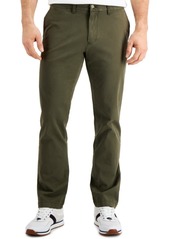 Tommy Hilfiger Men's Custom-Fit Tailored Stretch Chino Pants, Created for Macy's
