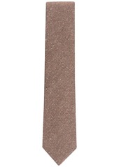 Tommy Hilfiger Men's Donegal Herringbone Solid Tie - Taupe