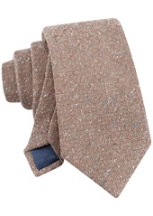 Tommy Hilfiger Men's Donegal Herringbone Solid Tie - Taupe