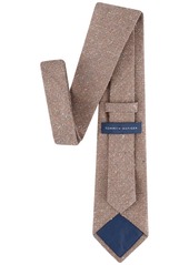 Tommy Hilfiger Men's Donegal Herringbone Solid Tie - Taupe