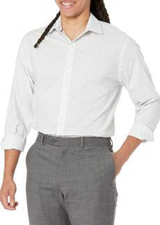 Tommy Hilfiger Men's Dress Shirt Slim Fit Stretch Check
