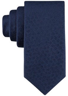 Tommy Hilfiger Men's Evelyn Floral Solid Tie - Navy