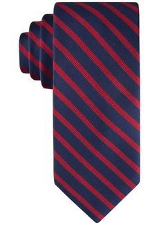 Tommy Hilfiger Men's Exotic Stripe Tie - Red