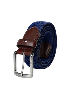 Tommy Hilfiger Men's Fabric Web Braided Belt
