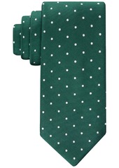 Tommy Hilfiger Men's Festive Dot Tie - Hunter Green