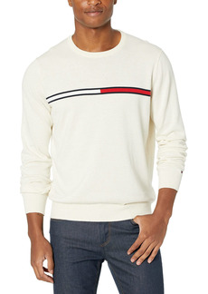 Tommy Hilfiger mens M Tommy Flag C-neck Sweater B2561   US