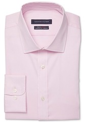 Tommy Hilfiger Men's Flex Collar with Cooling Fabric Athletic Fit Non-Iron Performance Stretch Dress Shirt