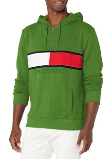 Tommy Hilfiger Men's Heritage Hoodie Sweatshirt CLOVER GREEN MD