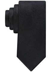 Tommy Hilfiger Men's Herringbone Solid Tie - Navy