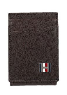 Tommy Hilfiger Men's Leather Slim Front Pocket Wallet