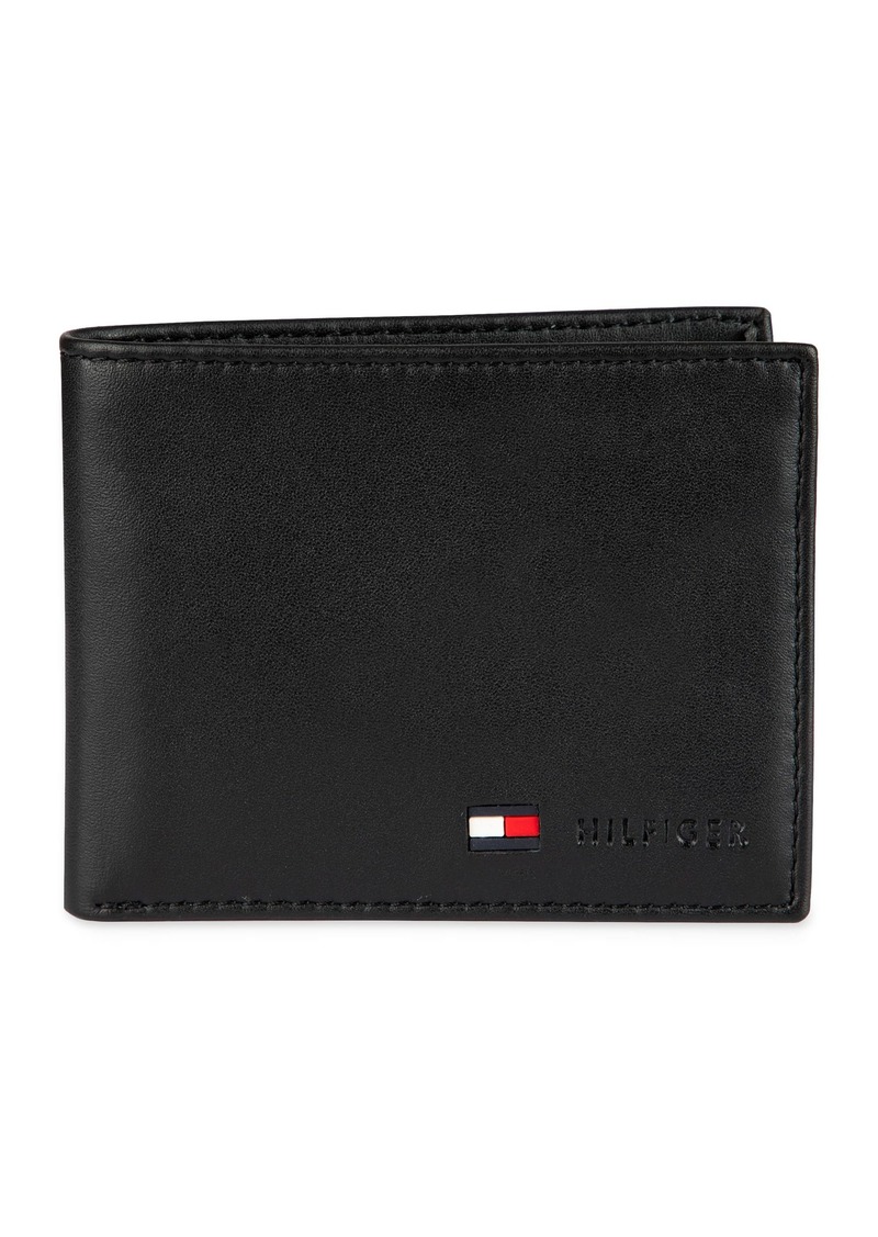 Tommy Hilfiger Men's Leather Passcase Wallet