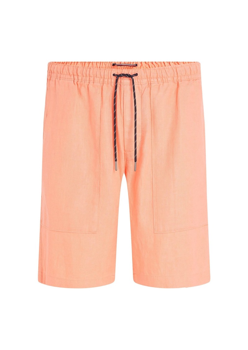 Tommy Hilfiger Men's Linen Shorts with Quick Dry