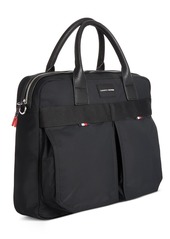 Tommy Hilfiger Men's Logo Computer Bag - Black